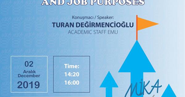 Mika Career Development Program (first day presentation- Turan Değirmencioğlu)