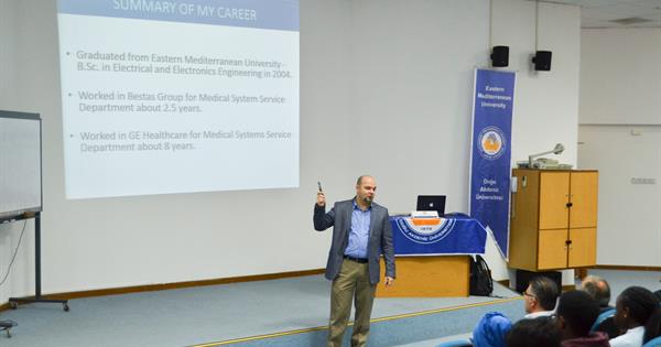 EMU Electrical and Electronic Engineering Department Hosted Volkan Akcan