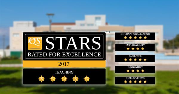 QS Star’dan DAÜ Eğitimine Beş Yıldız