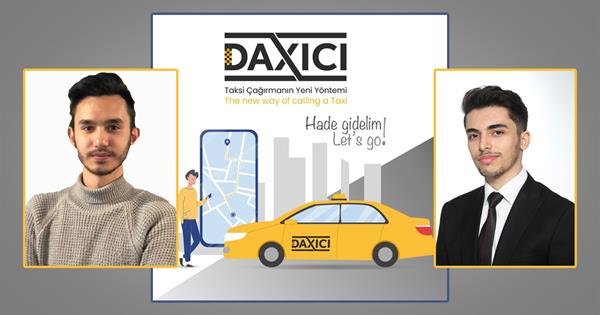 DAÜ Öğrencilerinden “Daxici” Adlı Yeni Taksi Uygulaması
